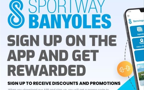 Signing up for Sportway is rewarding!